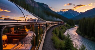 luxury train routes usa