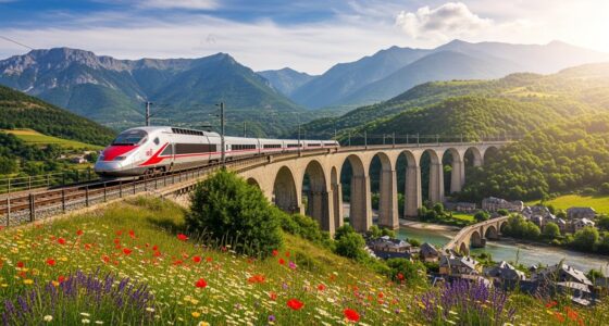 train journey from france