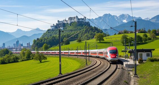 train journey from vienna