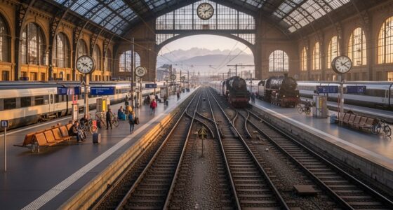 train travel across europe
