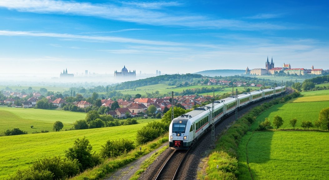 train travel budapest to prague