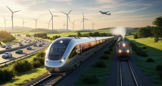 train travel carbon emissions
