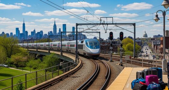 train travel from new york