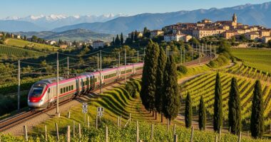 train travel in italy