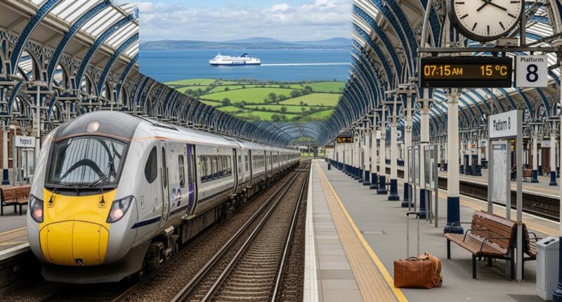 train travel london dublin