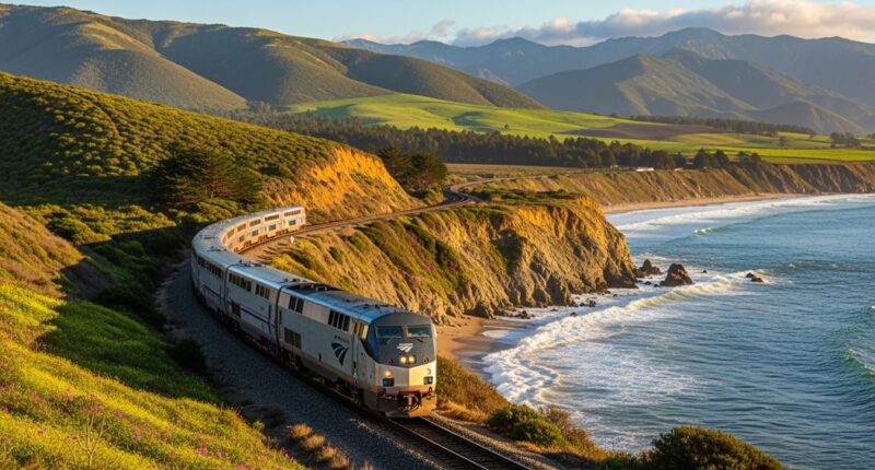 train travel los angeles san francisco