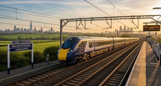 train travel manchester london