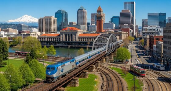 train travel to portland