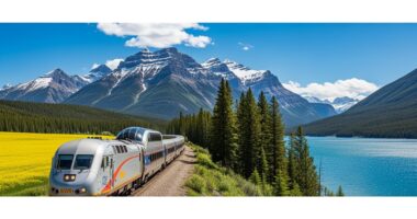 traveling canada by train