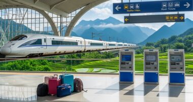 traveling china by train