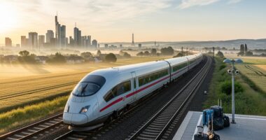 traveling from frankfurt to paris