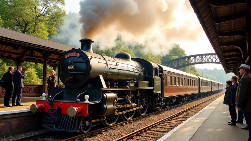 steam trains power tourism