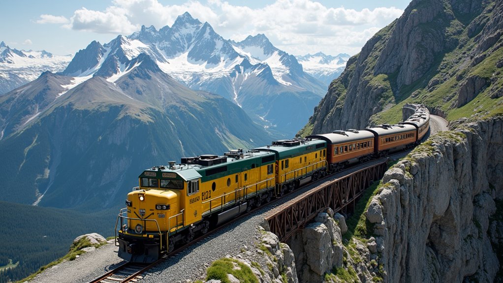 historic mountain railway journey