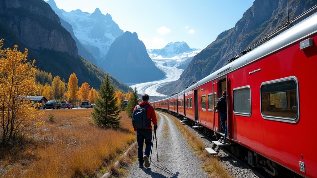 morteratsch glacier photography trail