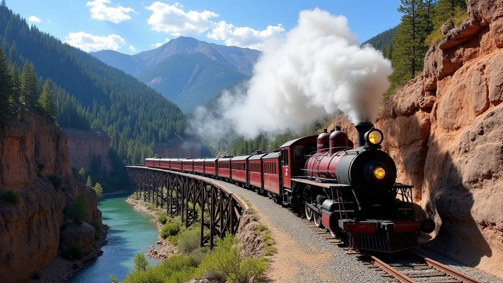 scenic train ride adventure
