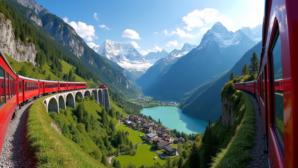unesco alpine train journey