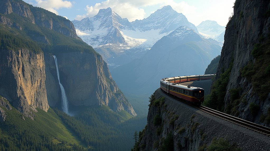 vertical canyon railway adventure