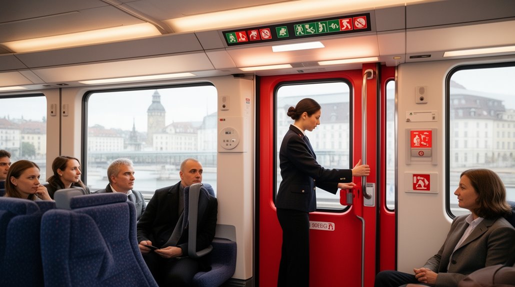 90 second train evacuation standard
