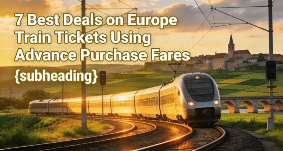 advance purchase europe train deals
