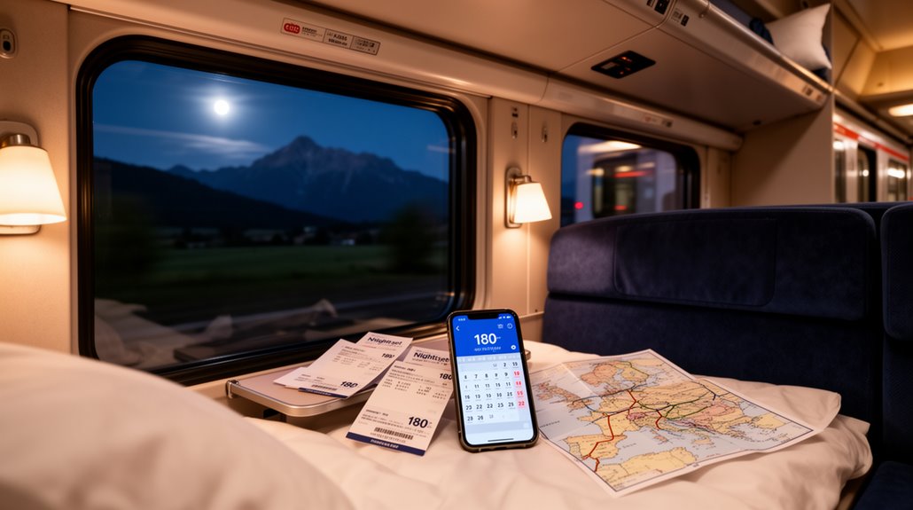 book nightjet 180 days