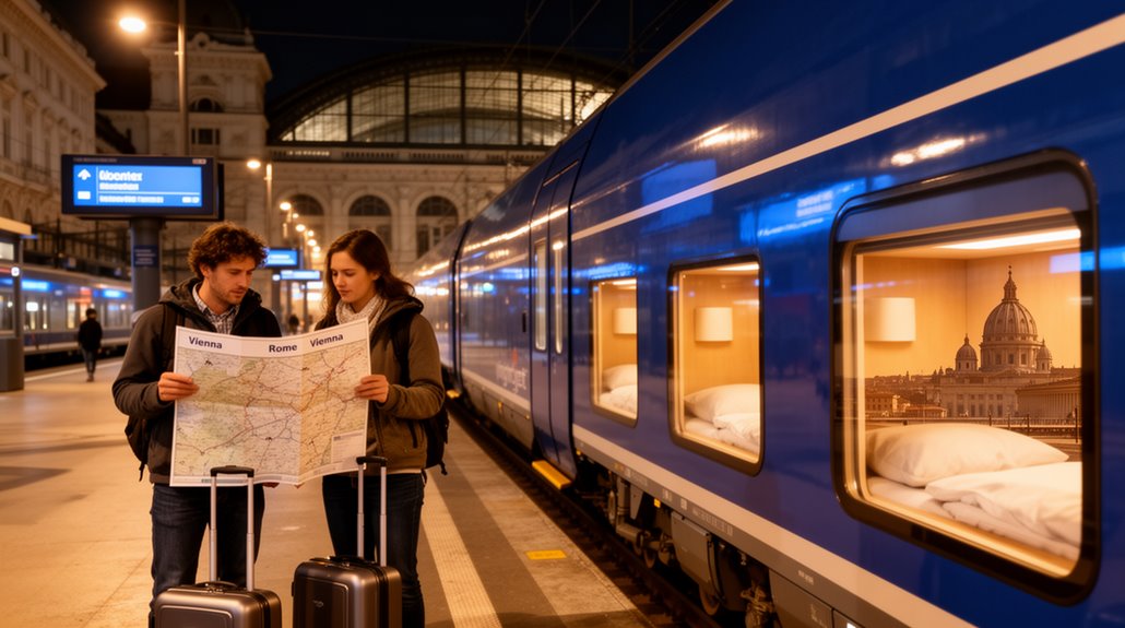 direct overnight city center connection