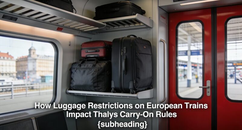 european luggage affects thalys