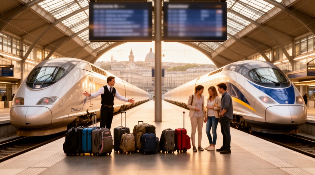 eurostar fees thalys included