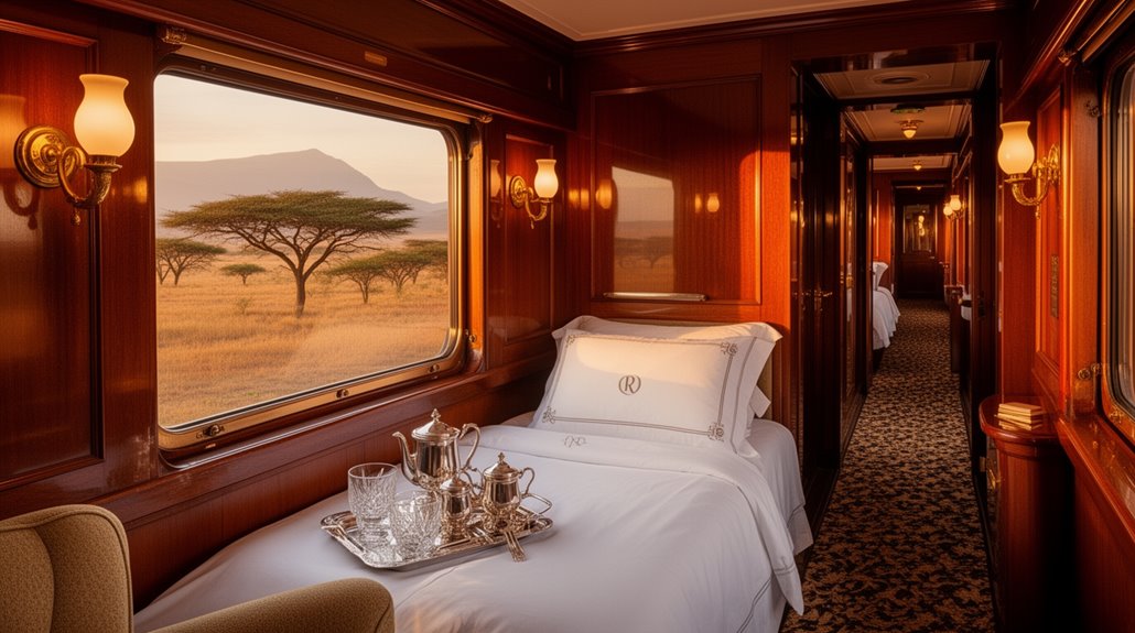 handcrafted victorian luxury train