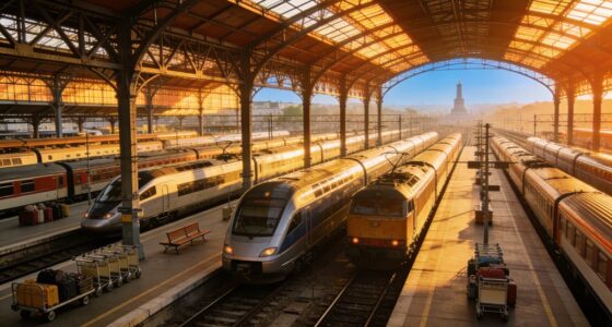 july august busiest train season