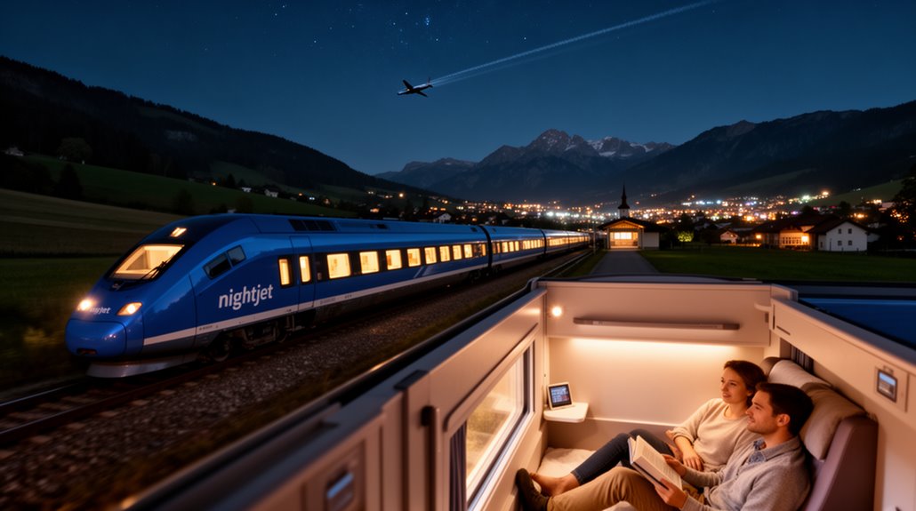 nightjet cuts short haul co2