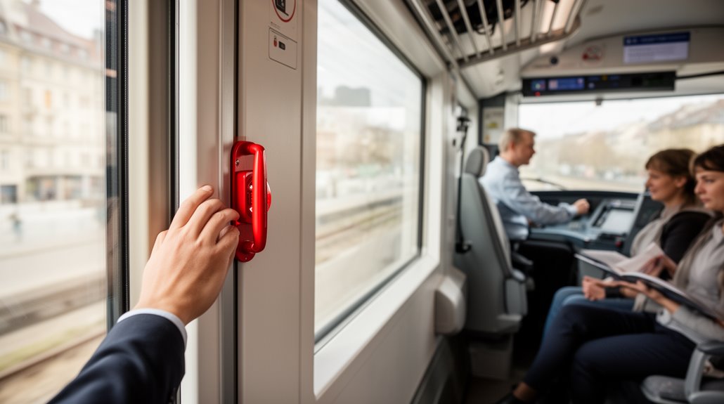 passenger alarm three second notification