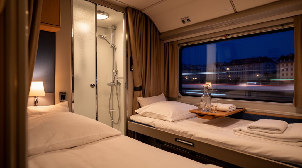 private suites with showers