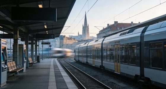 quietest midweek train travel