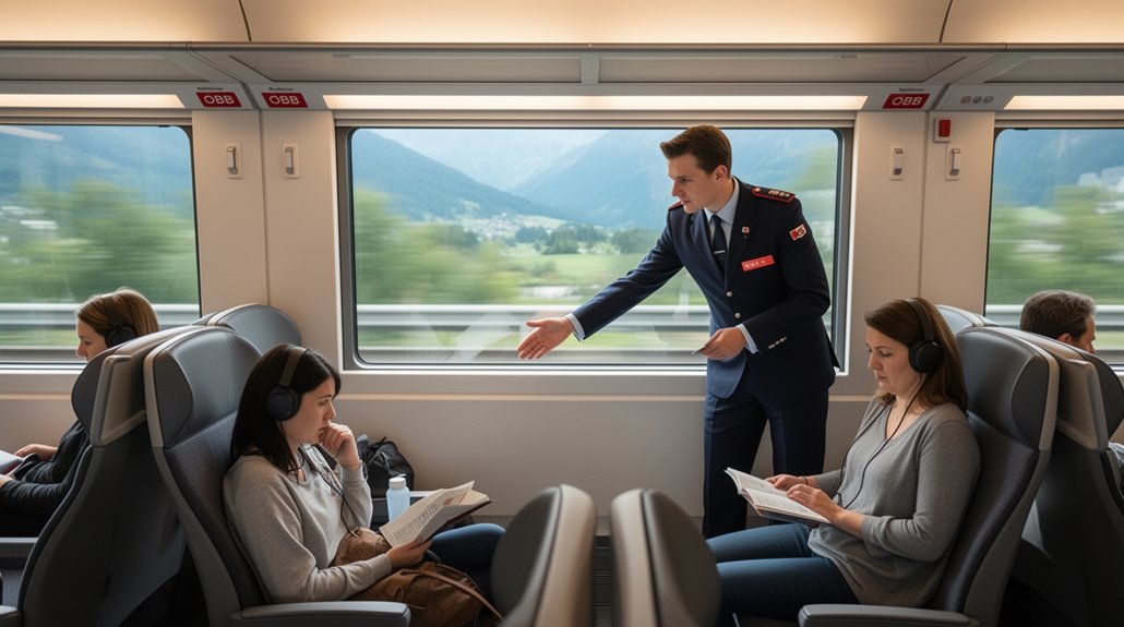 staff enforce quiet zone