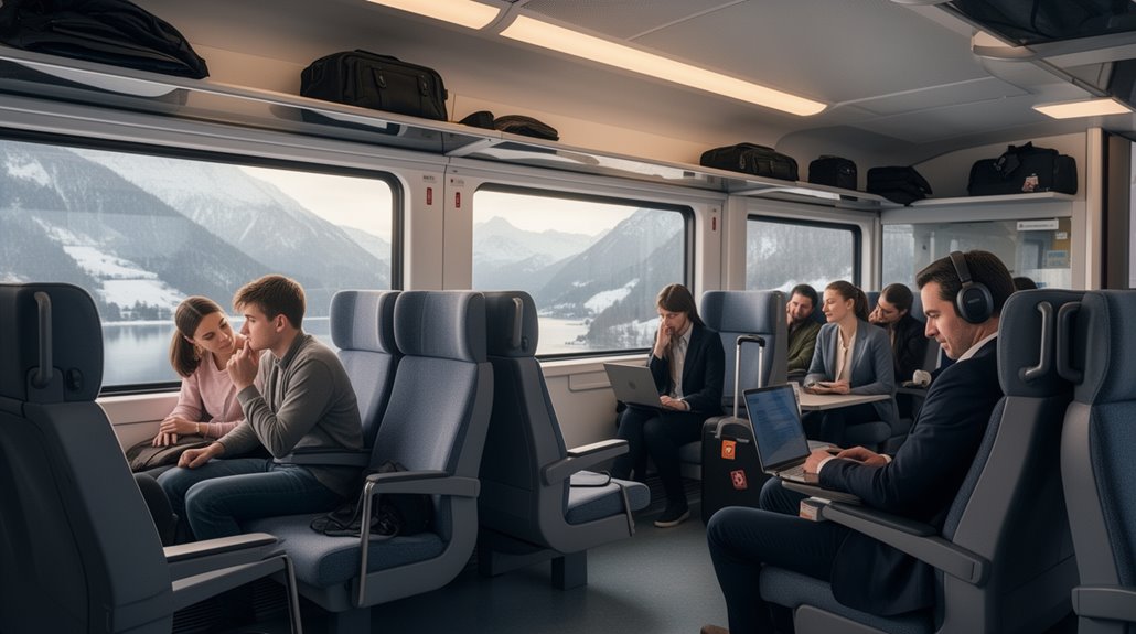 swiss trains whispers only