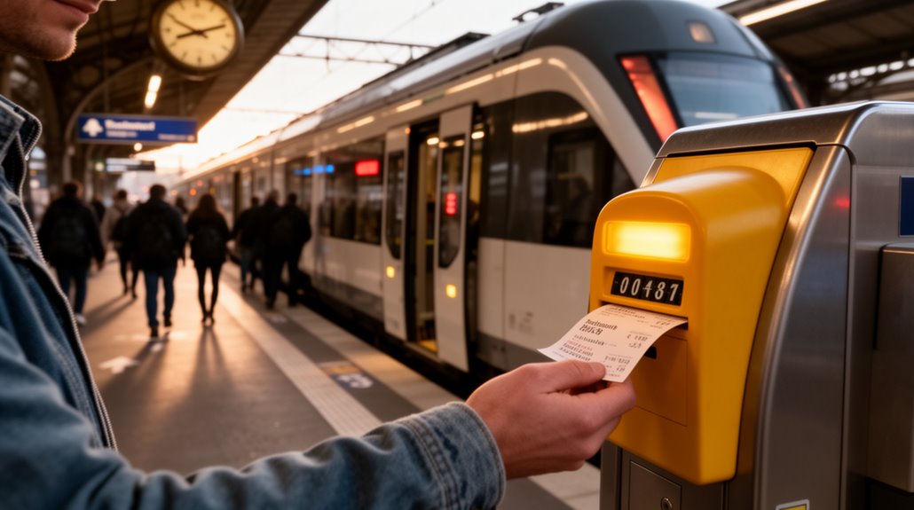 validate ticket before boarding