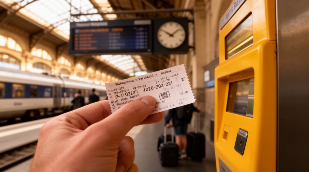 validate ticket date time