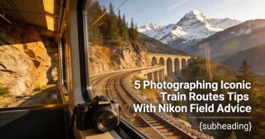nikon tips train photography