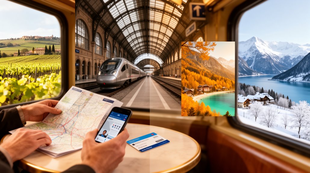 seasonal european train journeys